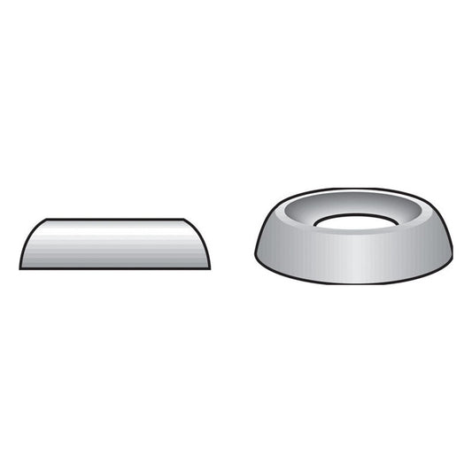 HILLMAN Stainless Steel .164 in. Countersunk Finish Washer 100 pk