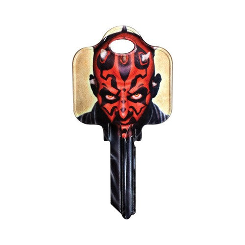 HILLMAN Star Wars Darth Maul House/Padlock Universal Key Blank Single