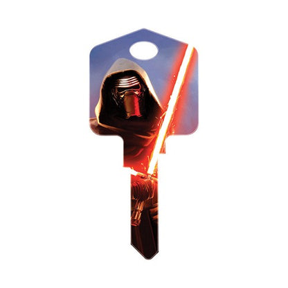 HILLMAN Star Wars Kylo Ren House/Padlock Universal Key Blank Single