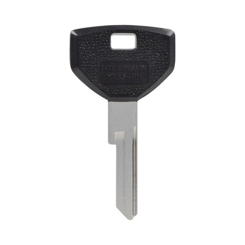 HILLMAN Traditional Key Automotive Key Blank Double For Chrysler Black/Silver