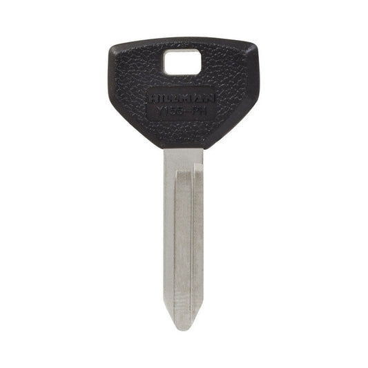 HILLMAN Traditional Key Automotive Key Blank Double For Chrysler Black/Silver