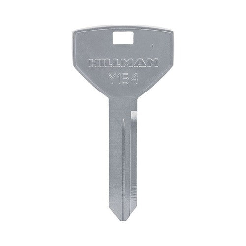 HILLMAN Traditional Key Automotive Key Blank Double For Chrysler Silver