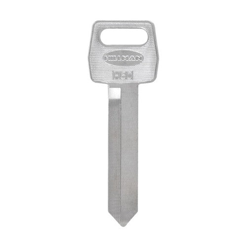 HILLMAN Traditional Key Automotive Key Blank Double For Ford Black/Silver