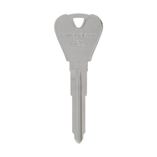 HILLMAN Traditional Key Automotive Key Blank Double For Ford Silver