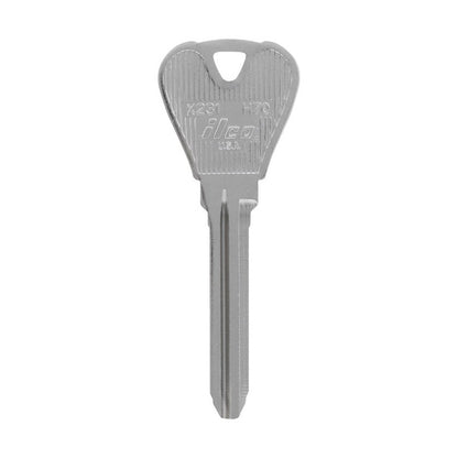 HILLMAN Traditional Key Automotive Key Blank Double For Ford Silver