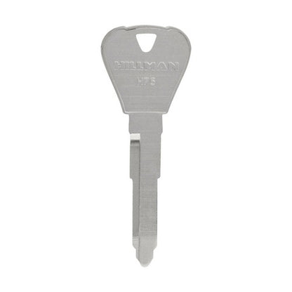 HILLMAN Traditional Key Automotive Key Blank Double For Ford Silver