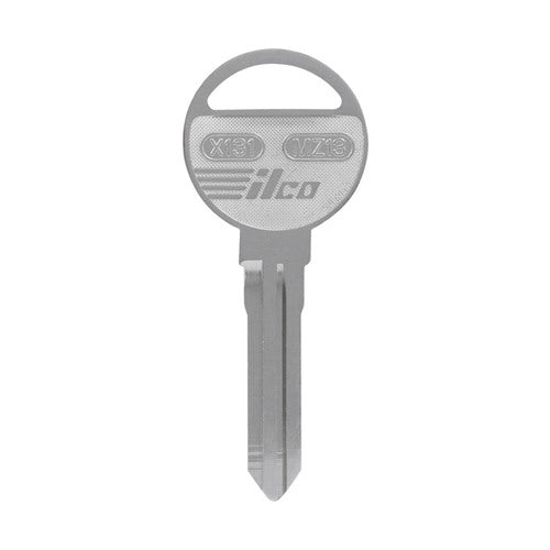 HILLMAN Traditional Key Automotive Key Blank Double For Ford Silver