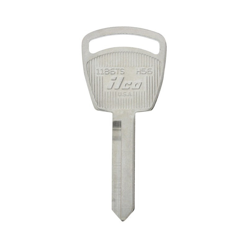 HILLMAN Traditional Key Automotive Key Blank Double For Ford Silver