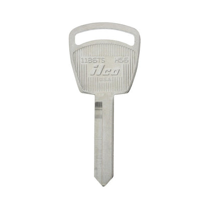 HILLMAN Traditional Key Automotive Key Blank Double For Ford Silver