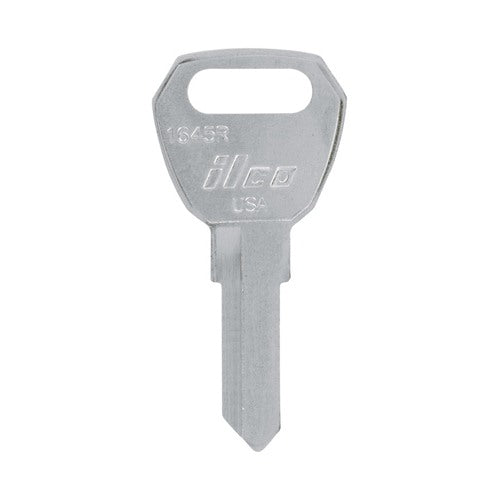HILLMAN Traditional Key Automotive Key Blank Double For Fulton Silver