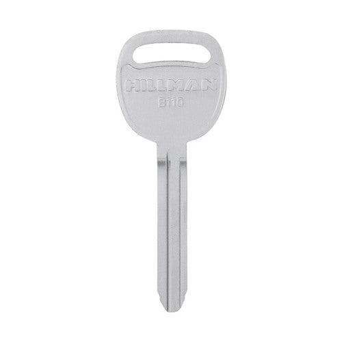 HILLMAN Traditional Key Automotive Key Blank Double For GM Black