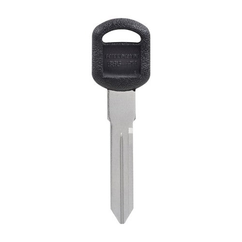 HILLMAN Traditional Key Automotive Key Blank Double For GM Black/Silver