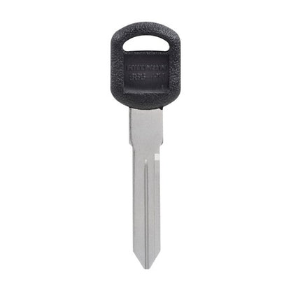 HILLMAN Traditional Key Automotive Key Blank Double For GM Black/Silver
