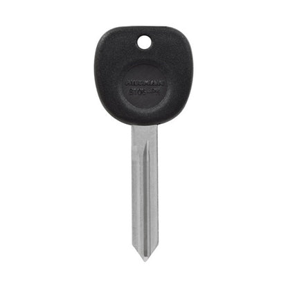HILLMAN Traditional Key Automotive Key Blank Double For GM Black/Silver