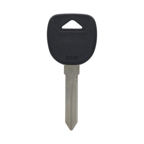 HILLMAN Traditional Key Automotive Key Blank Double For GM Black/Silver