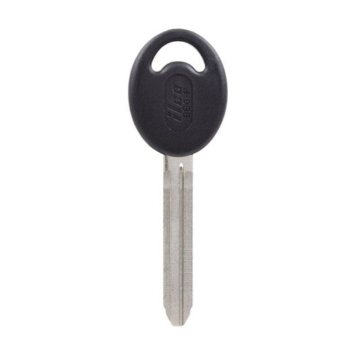 HILLMAN Traditional Key Automotive Key Blank Double For GM Black/Silver