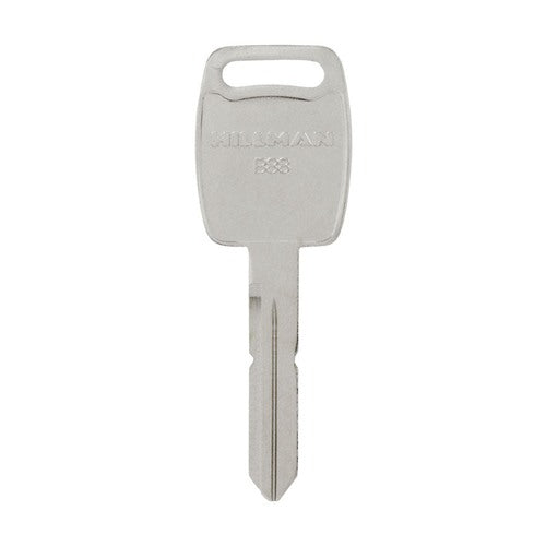 HILLMAN Traditional Key Automotive Key Blank Double For GM Silver