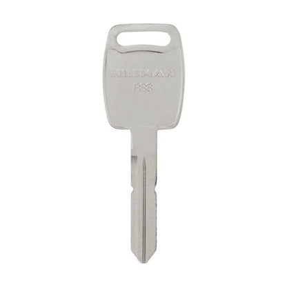 HILLMAN Traditional Key Automotive Key Blank Double For GM Silver
