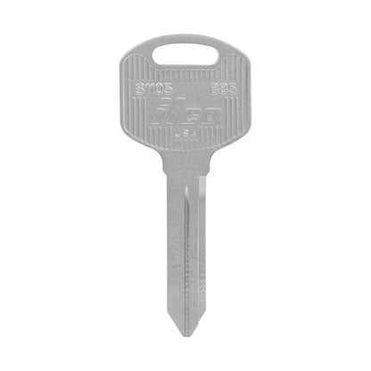HILLMAN Traditional Key Automotive Key Blank Double For GM Silver