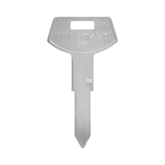 HILLMAN Traditional Key Automotive Key Blank Double For GM Silver