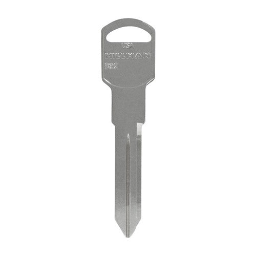 HILLMAN Traditional Key Automotive Key Blank Double For GM Silver