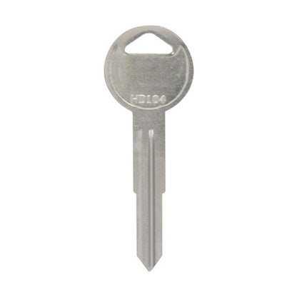 HILLMAN Traditional Key Automotive Key Blank Double For Honda Silver