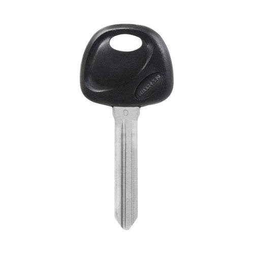 HILLMAN Traditional Key Automotive Key Blank Double For Hyundai Black/Silver