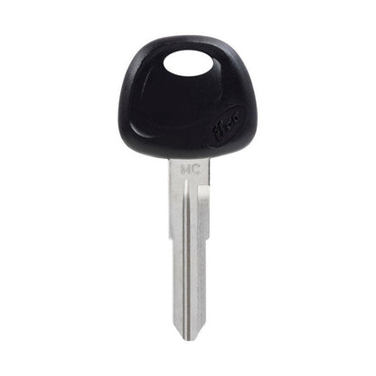 HILLMAN Traditional Key Automotive Key Blank Double For Hyundai Black/Silver