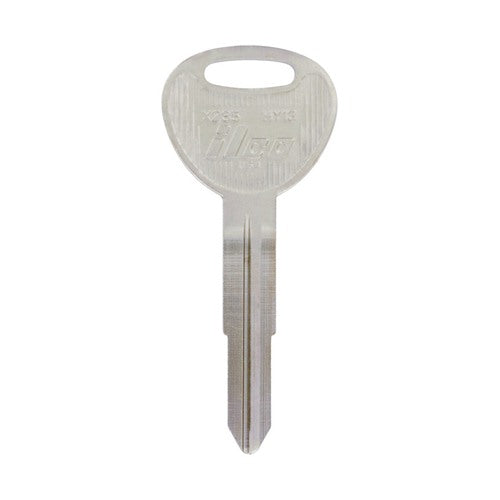 HILLMAN Traditional Key Automotive Key Blank Double For Hyundai Silver