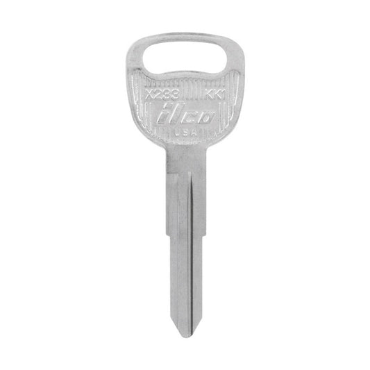 HILLMAN Traditional Key Automotive Key Blank Double For Kia Silver