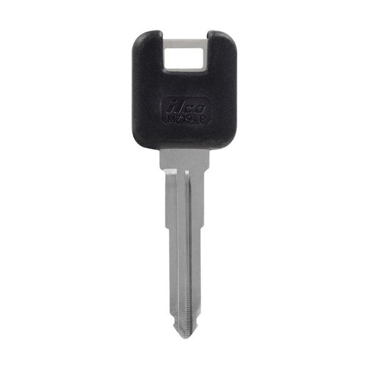 HILLMAN Traditional Key Automotive Key Blank Double For Mazda Black/Silver