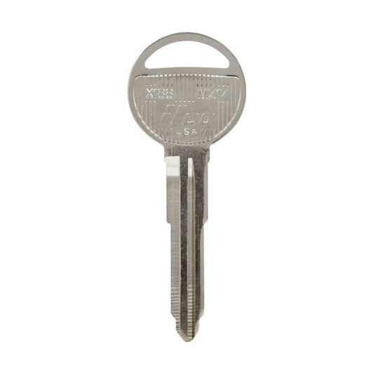 HILLMAN Traditional Key Automotive Key Blank Double For Mazda Silver