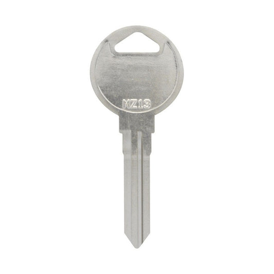 HILLMAN Traditional Key Automotive Key Blank Double For Mazda Silver
