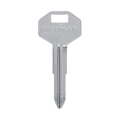 HILLMAN Traditional Key Automotive Key Blank Double For Mitsubishi Silver