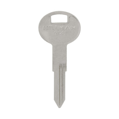 HILLMAN Traditional Key Automotive Key Blank Double For Nissan Silver