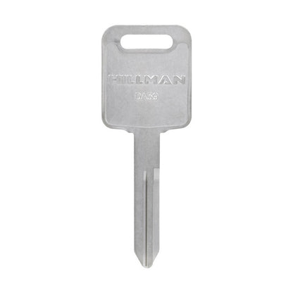 HILLMAN Traditional Key Automotive Key Blank Double For Nissan Silver