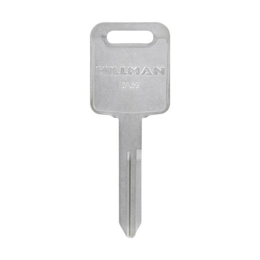 HILLMAN Traditional Key Automotive Key Blank Double For Nissan Silver