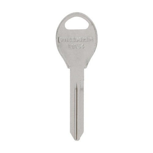HILLMAN Traditional Key Automotive Key Blank Double For Nissan Silver