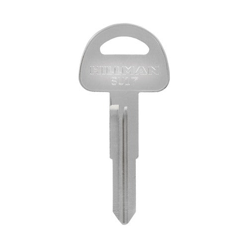 HILLMAN Traditional Key Automotive Key Blank Double For Suzuki Silver