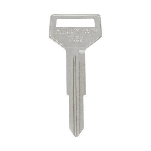 HILLMAN Traditional Key Automotive Key Blank Double For Toyota Silver