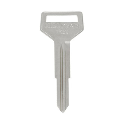 HILLMAN Traditional Key Automotive Key Blank Double For Toyota Silver
