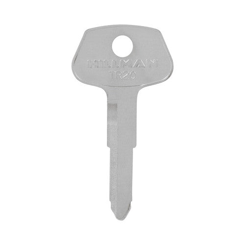 HILLMAN Traditional Key Automotive Key Blank Double For Toyota Silver