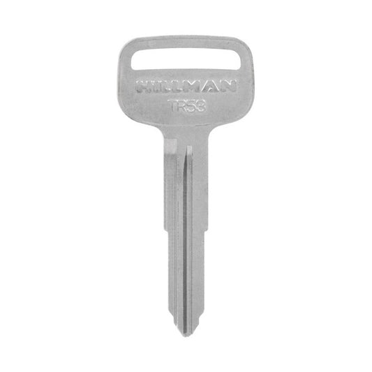 HILLMAN Traditional Key Automotive Key Blank Double For Toyota Silver