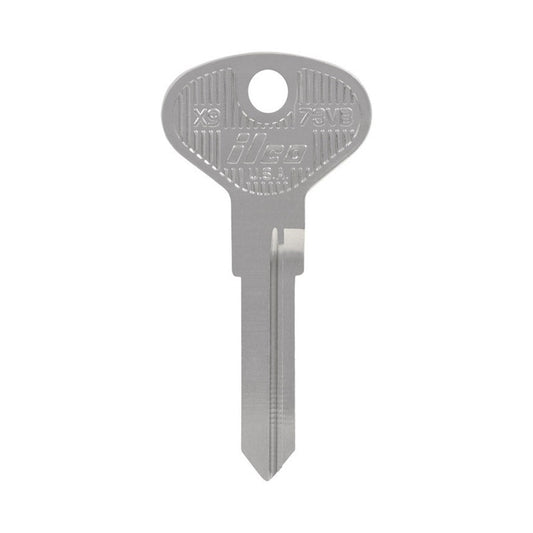 HILLMAN Traditional Key Automotive Key Blank Double For Volkswagen Silver