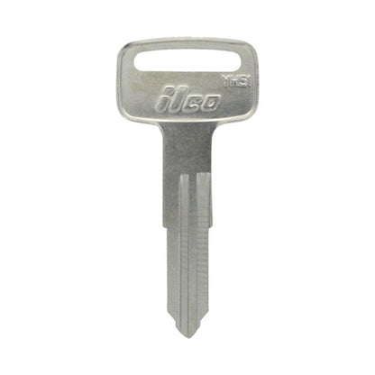 HILLMAN Traditional Key Automotive Key Blank Double For Yamaha Black/Silver