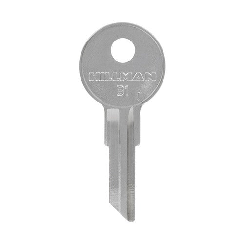 HILLMAN Traditional Key Automotive Key Blank Single For Briggs Silver