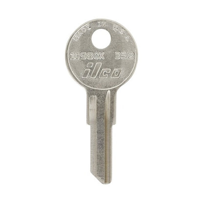 HILLMAN Traditional Key Automotive Key Blank Single For GM Brass