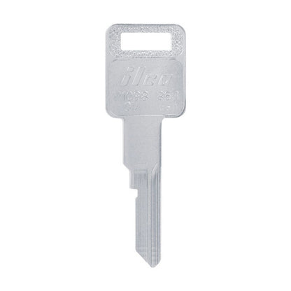 HILLMAN Traditional Key Automotive Key Blank Single For GM Silver