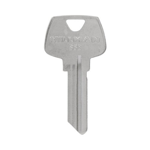 HILLMAN Traditional Key Automotive Key Blank Single For Sargent Silver