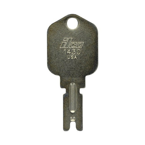 HILLMAN Traditional Key Forklift Key Blank Double
